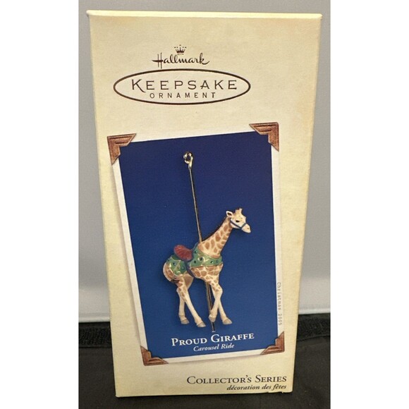 Hallmark Other - Hallmark 2005 Keepsake Ornament Carousel Ride Proud Giraffe Series #2 in Box